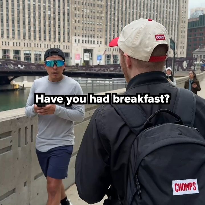 Chomps Savory Breakfast Chicken morning commute ad creative