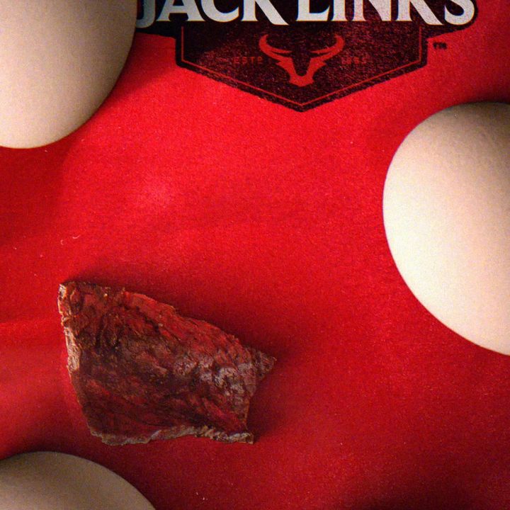 Jack Link's breakfast substitution ad creative