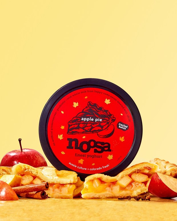 Noosa paid social ad selling cream, fruit and texture