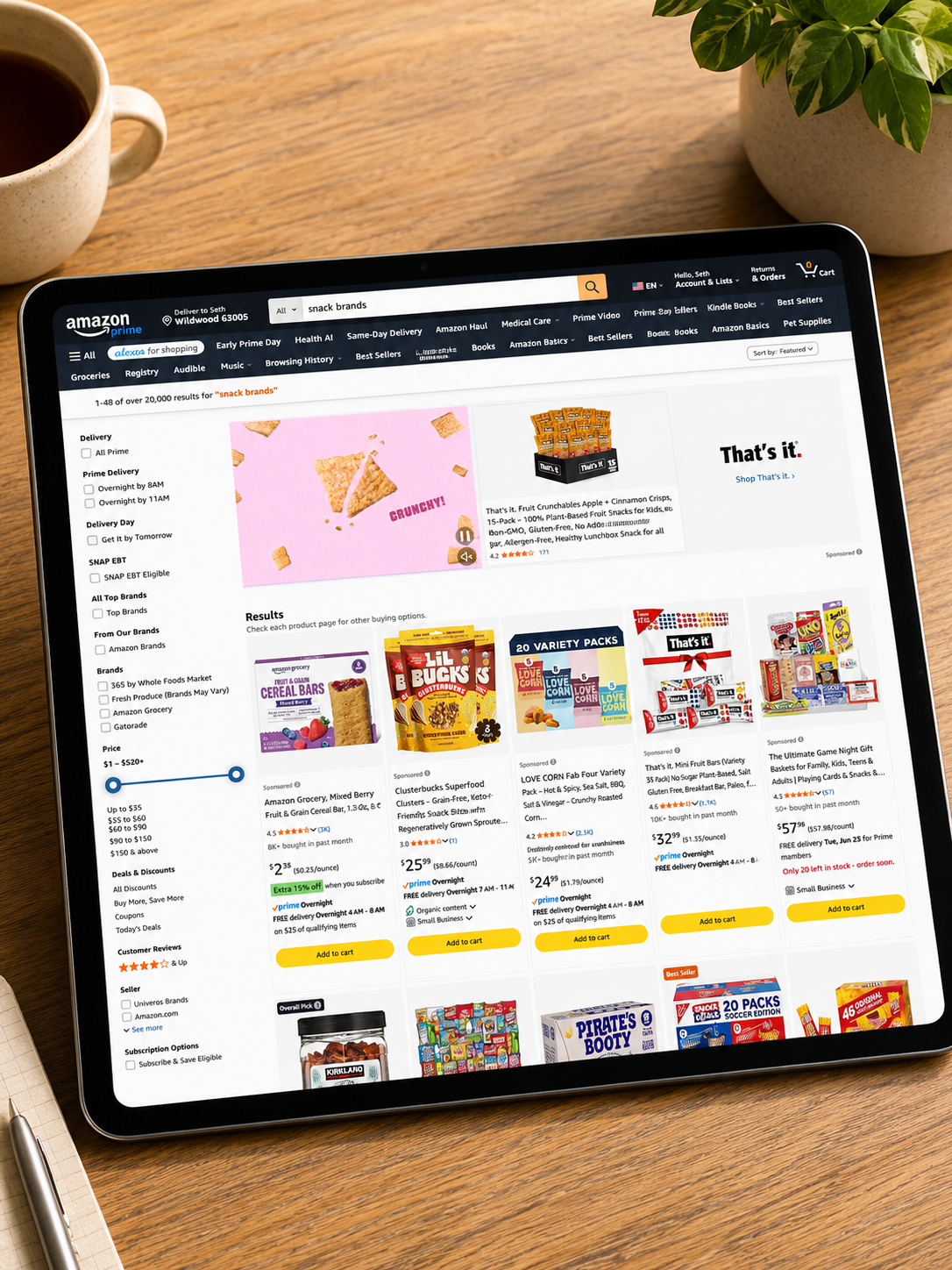 Amazon Sponsored Products for F&B brands