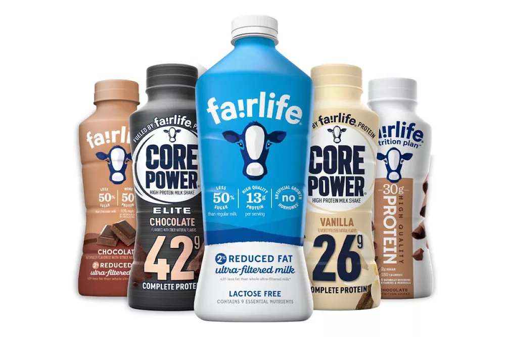 Fairlife ultra-filtered milk — premium protein dairy product
